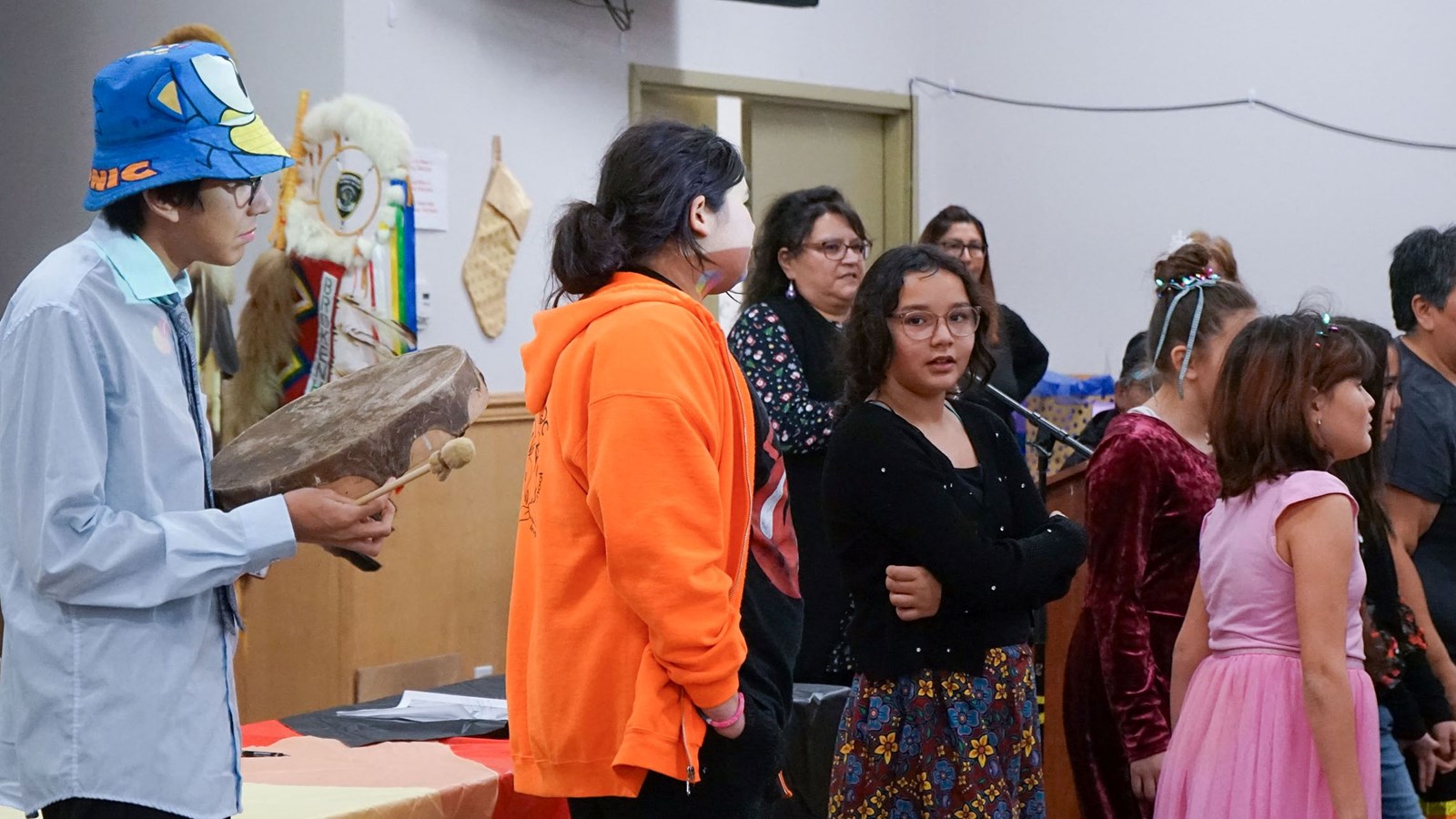Buffalo Song with Sergeant Tommy Prince Students