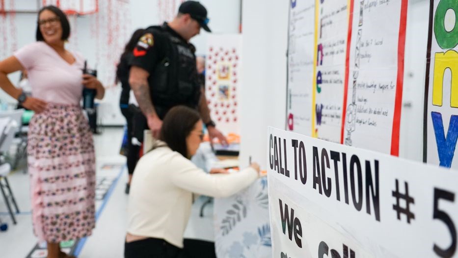 Truth and Reconciliation as Art at Sergeant Tommy Prince School