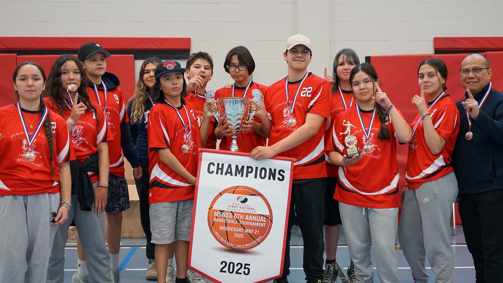 Pinaymootang Basketball Team wins Annual MFNSS Tournament