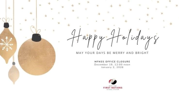 Holiday closure banner
